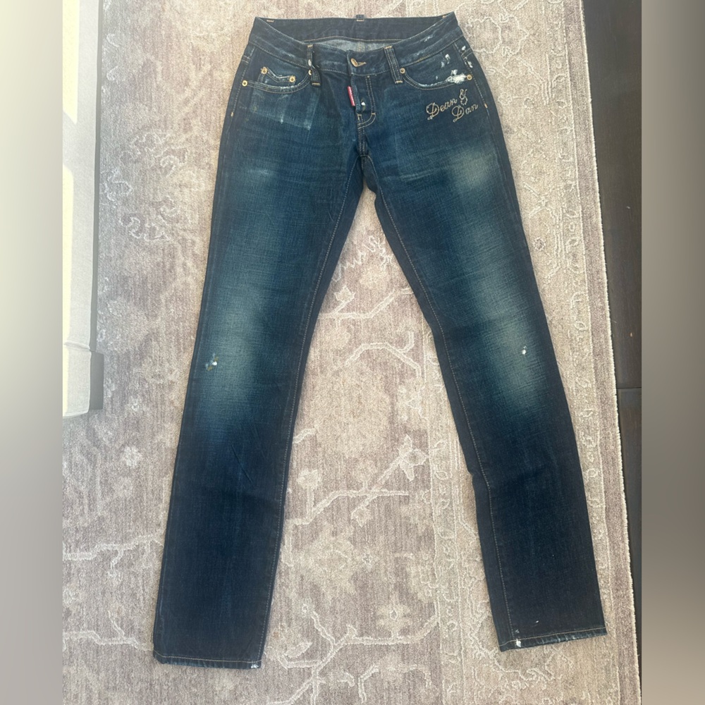 DSQUARED2 Women’s Slim Fit Jeans Size 42 US Size 6